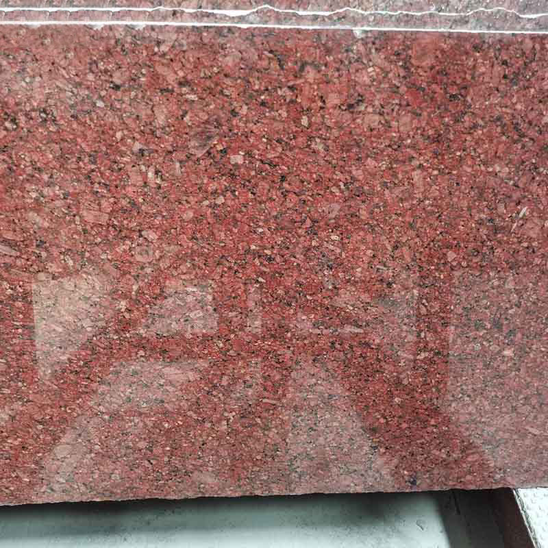Pierre de dalle de granit rouge indien