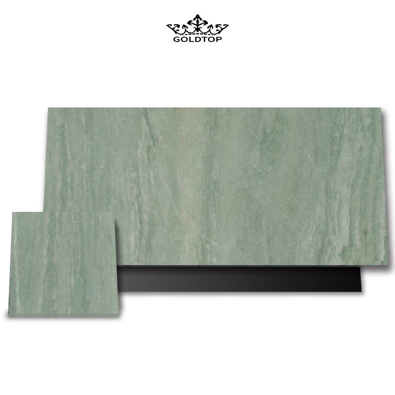 Tuile de marbre vert Ming