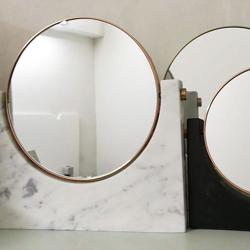 Miroir de courtoisie en marbre
