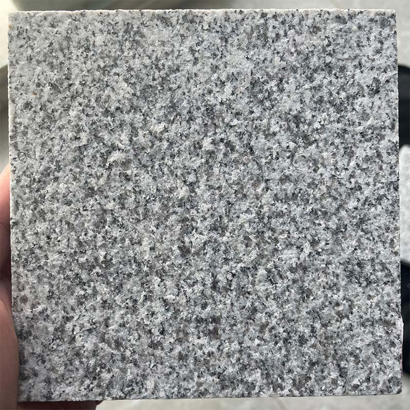 Panneau de feu de chanvre blanc en granit naturel, pierre lisse