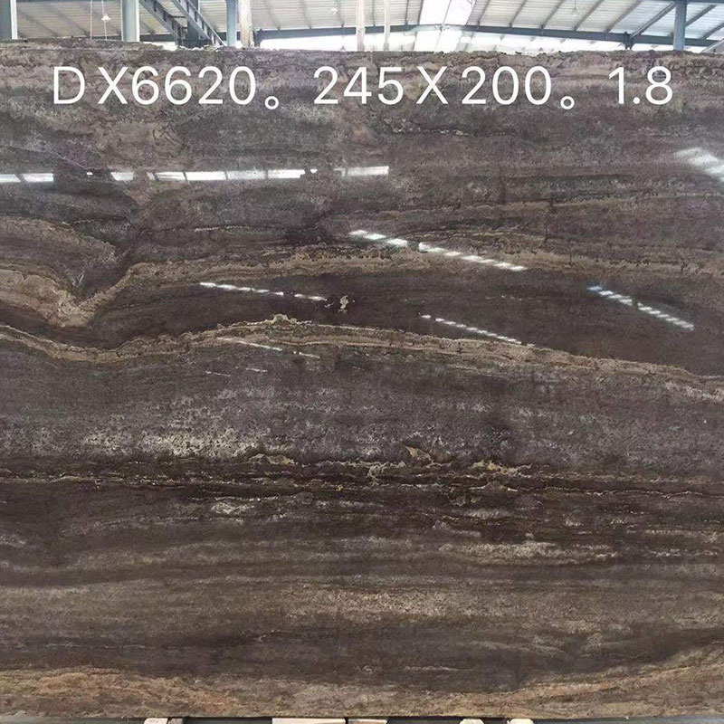 Fournisseurs de marbre de carreaux de dalle de travertin gris argenté sur mesure