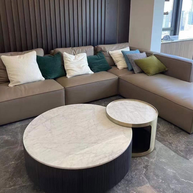 Vente en gros de pierre de dosseret de carreaux de marbre blanc Venato Carrara