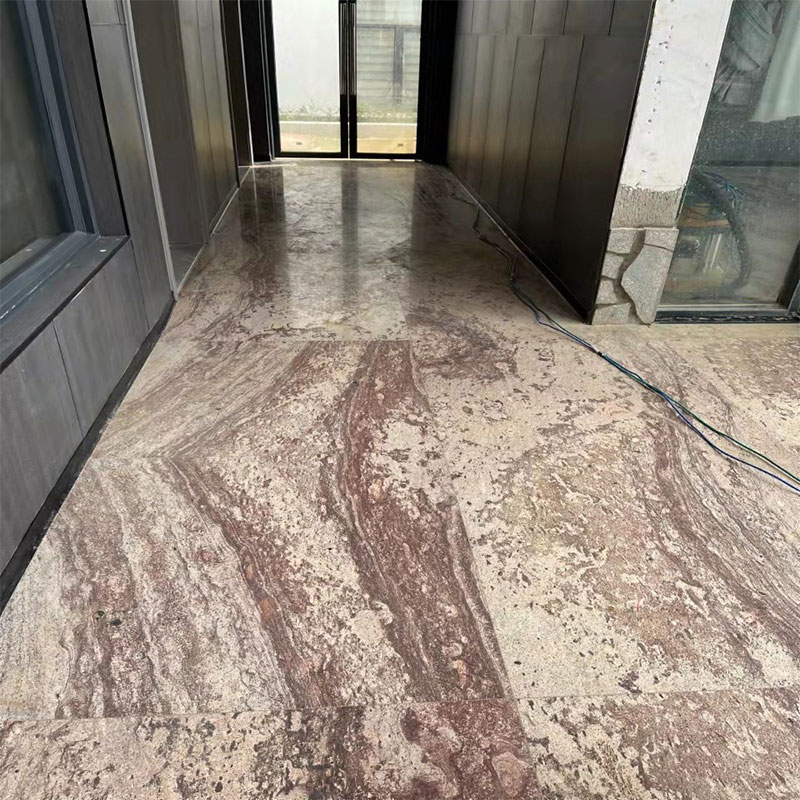 Vente en gros de carreaux de mur en granit violet Typhoon Netuno Bordeaux