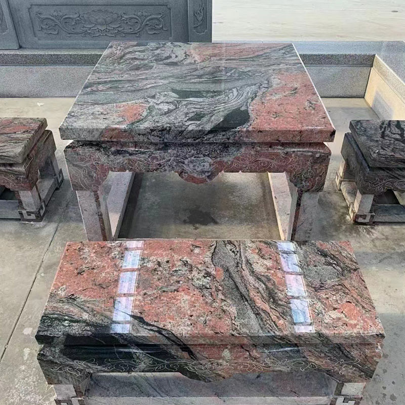 Symphony Red Granite Stone Rock Outdoor Dalles Tuiles Parquet