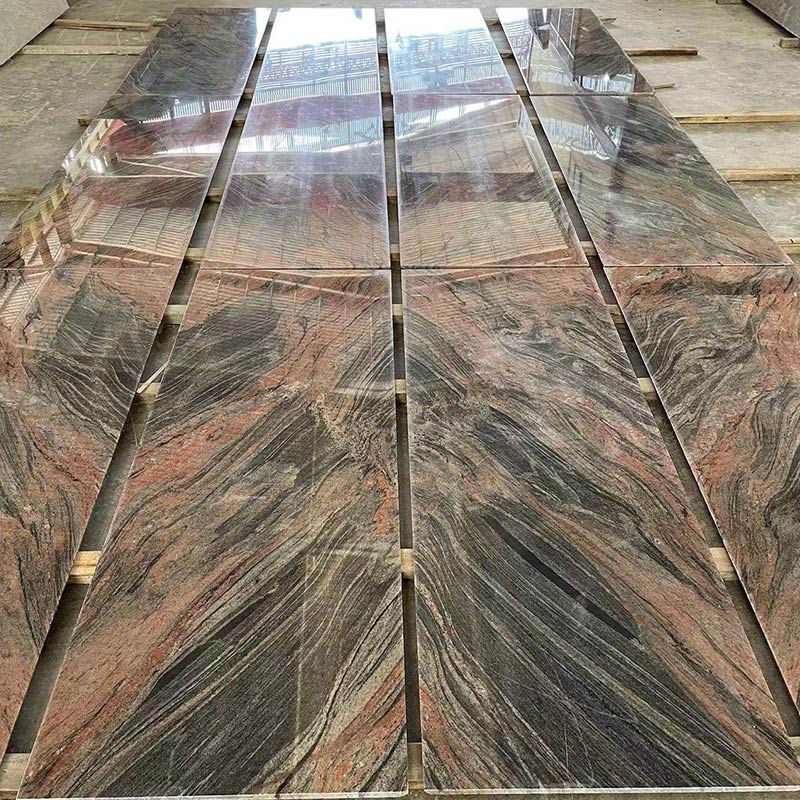 Symphony Red Granite Stone Rock Outdoor Dalles Tuiles Parquet