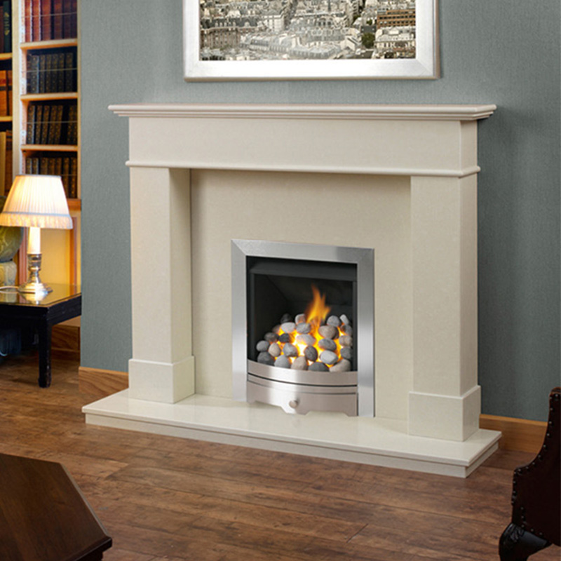 Cheminée en marbre Surround Mantel Wall One Piece Wholesale