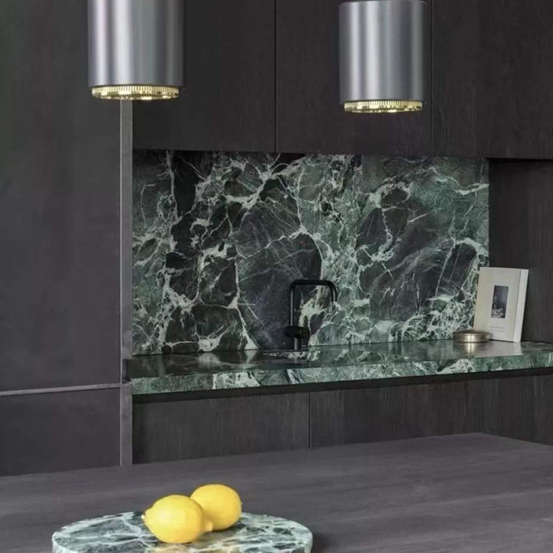 Nouveau Carreaux Prada Vert Dalle Plancher Comptoir KitchenStone
