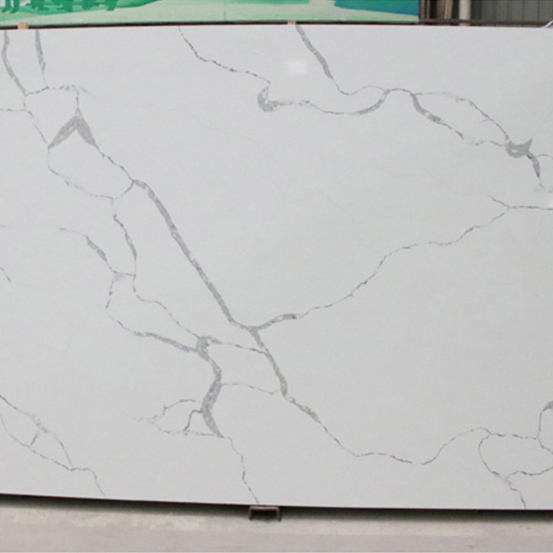 Guangdong Chine Calacatta comptoir de quartzite blanc