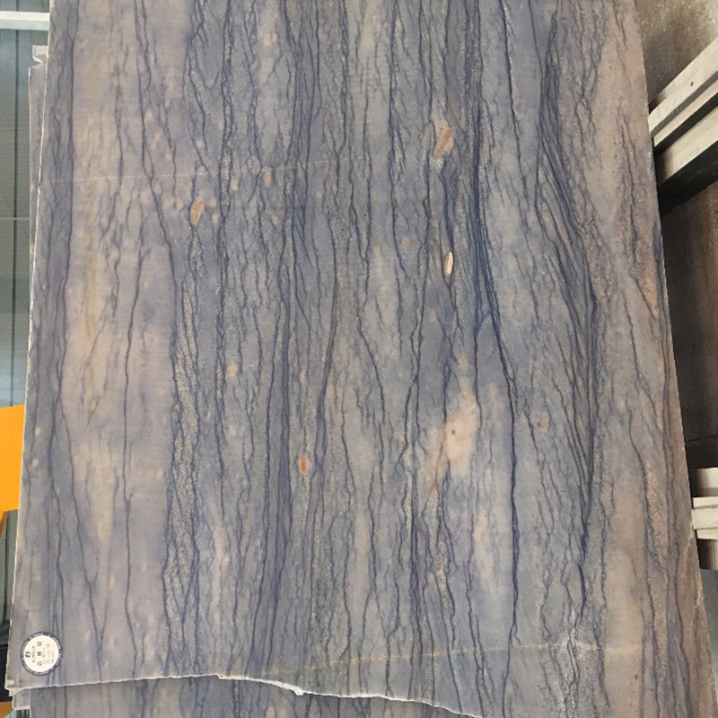Dalle Marbre Bleu Ciel Gran Fond Comptoir Mur Table Basse Plancher