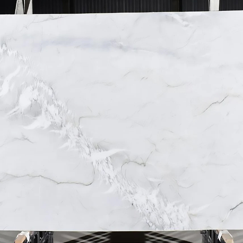 Vente en gros de dalles de comptoirs de cuisine en quartzite Mont Blanc