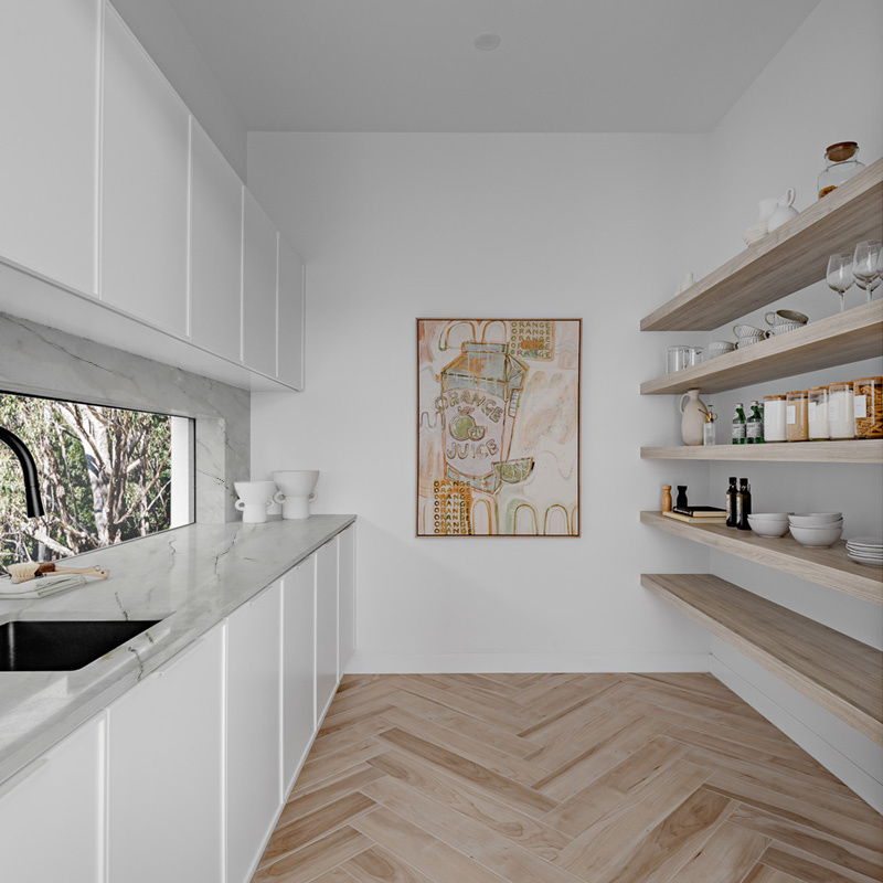 Dalles de comptoirs de cuisine en quartzite Bianco Superiore
