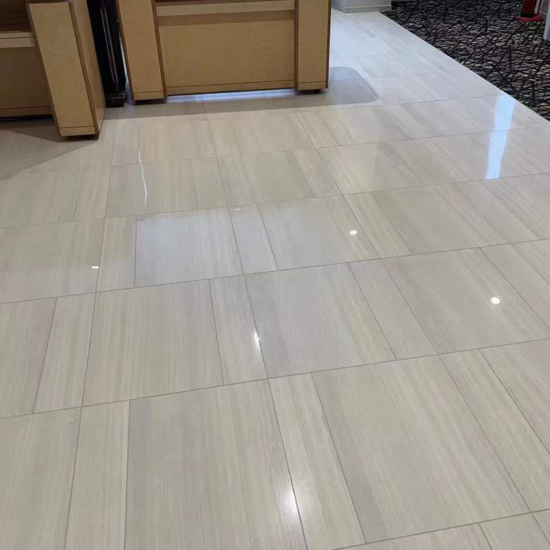 Carreaux de dalle de marbre à grain de bois Ginkgo