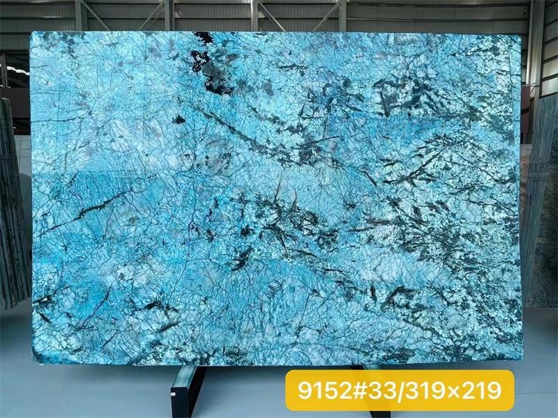 Dalle de marbre de granit bleu de Bolivie
