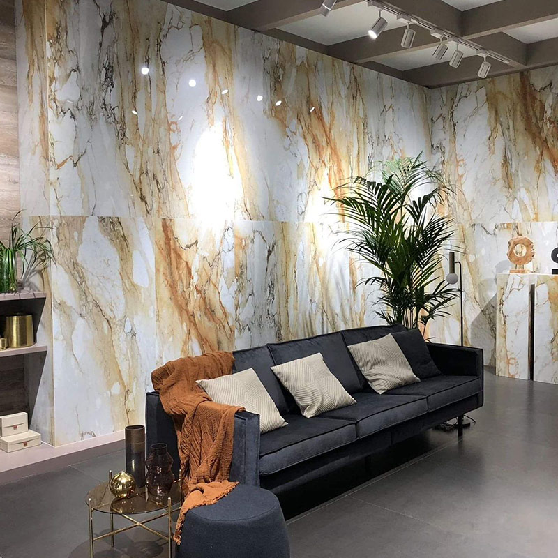 Comptoirs en marbre Calacatta Gold