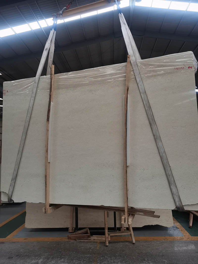 Dalles de marbre beige Sahara Egypte