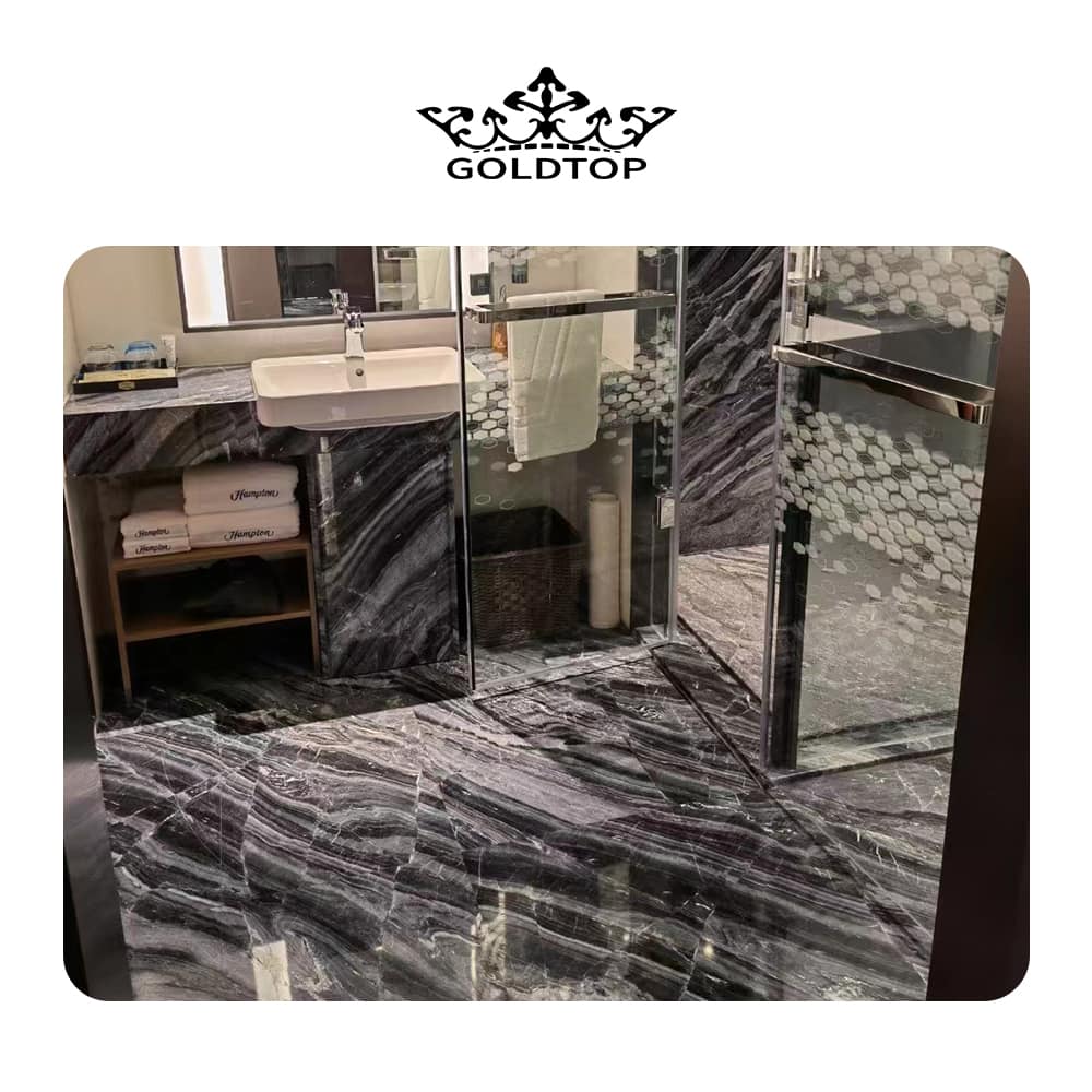 Dalle de marbre en bois Galaxy