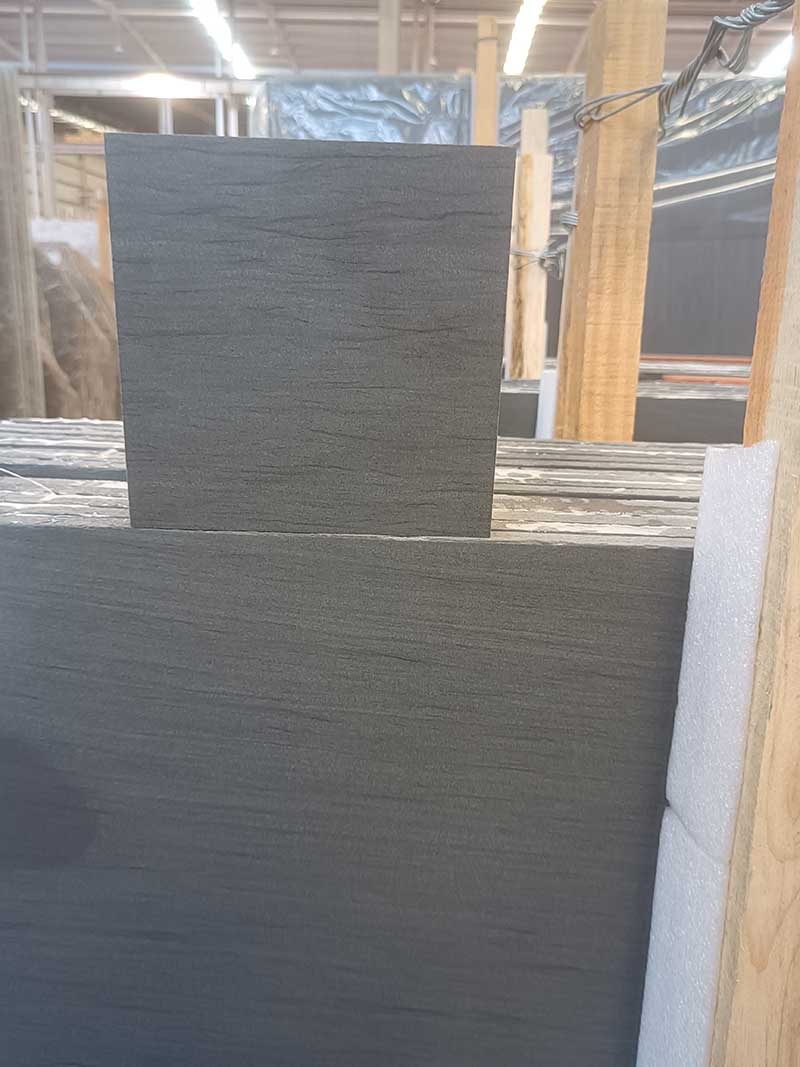 Dalles de marbre gris foncé Claude