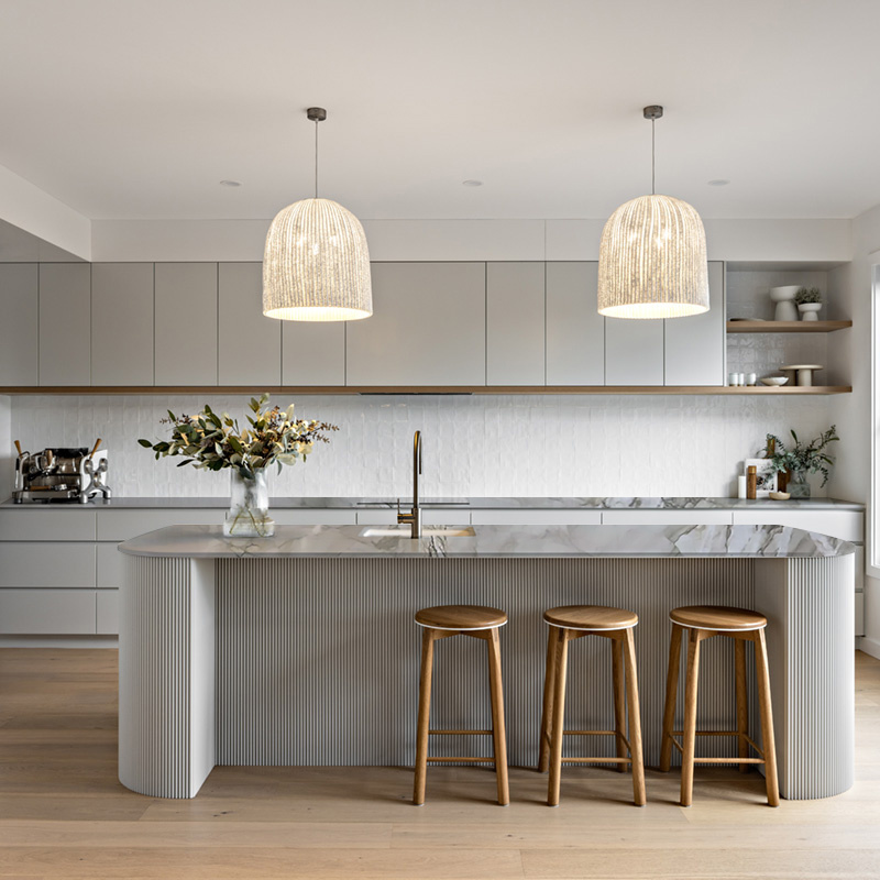 Comptoirs Apollo Quartzite gris pour cuisine