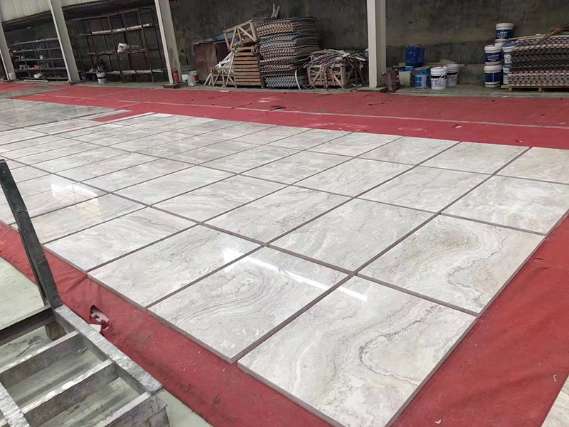 Carrelage marbre bois blanc