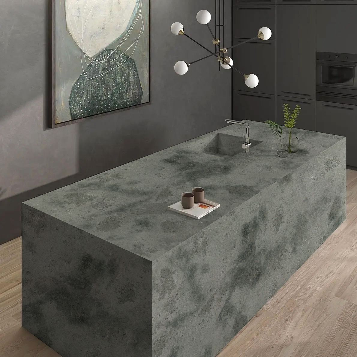 6002 CEMENT GREY CONCRETE QUARTZ