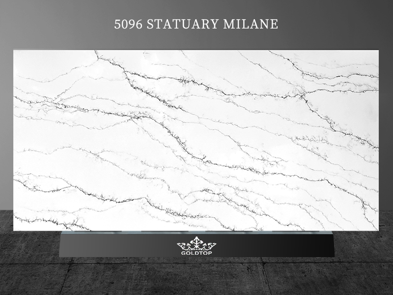 5096 Statuary Milane White Calacatta Quartz Countertops