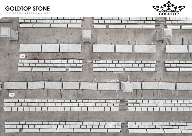 SALT LAKE TEMPLE Project with G602 Granite Paving Tiles