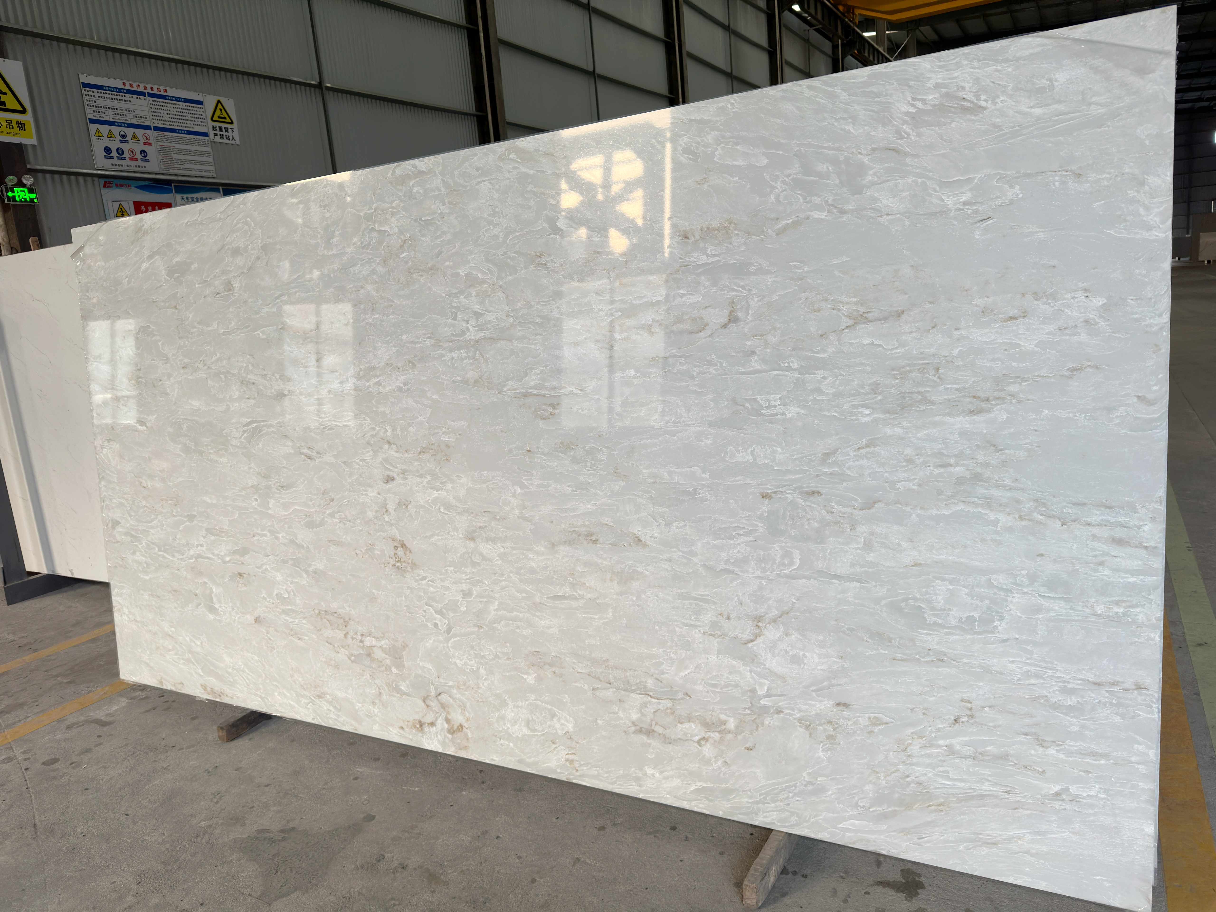 6035 Concrete Blanc Concrete Quartz Slabs