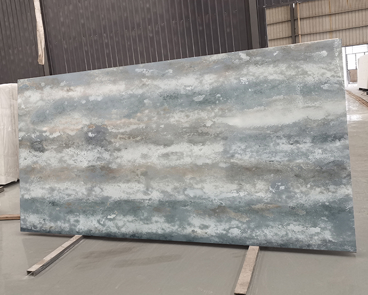 6023 Concrete Cloudy Concrete Quartz Slabs