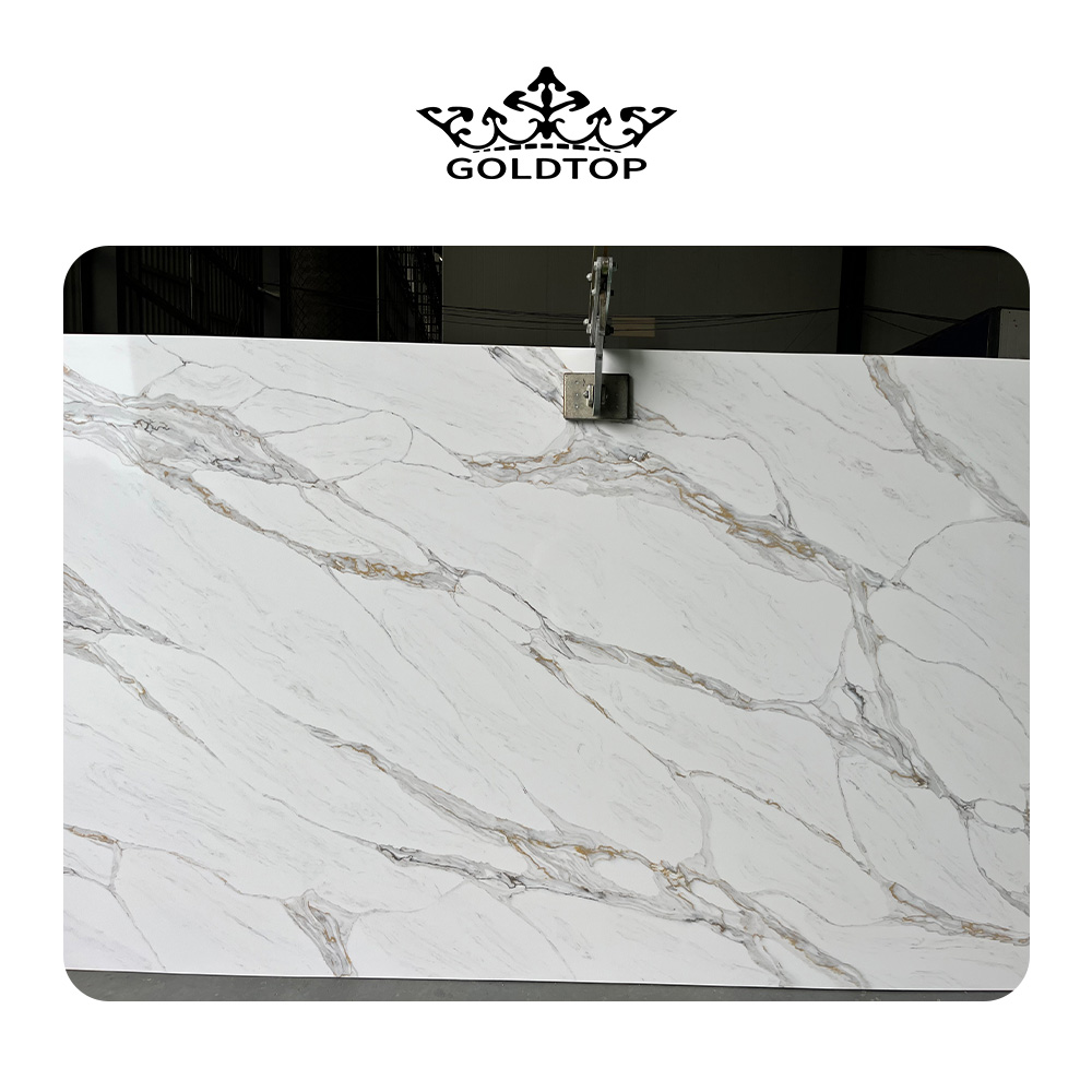 5005 Calacatta Macchia White Calacatta Quartz Countertops Wholesale