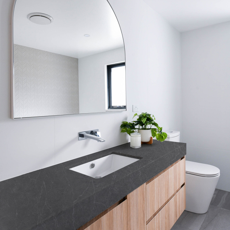 5020 Jazz Grey Calacatta Quartz Countertops Factory