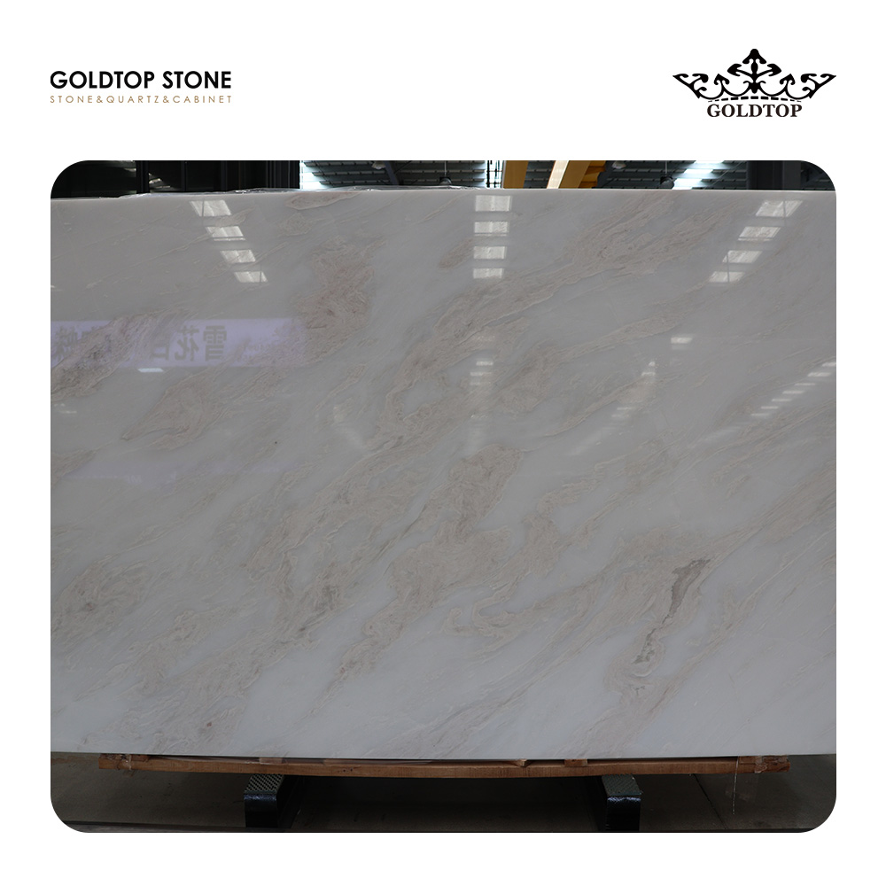 Nebula White Jade Marble Slabs & Tiles for Countertops