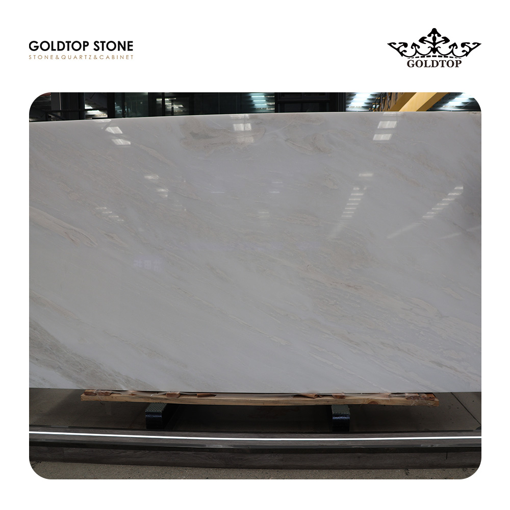 Nebula White Jade Marble Slabs & Tiles for Countertops