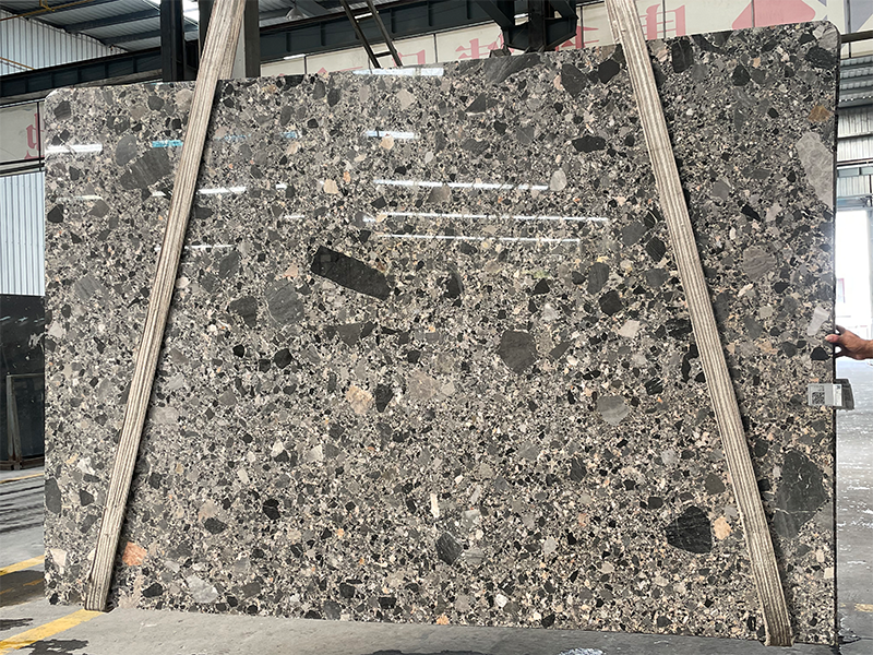 Italy Ceppo Grey Limestone Slab For Wall/ Floor