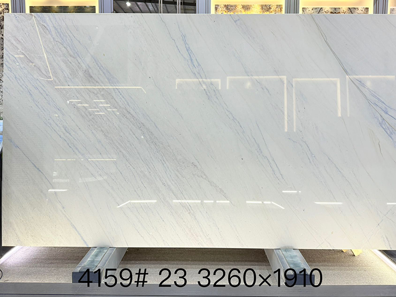Brazil Cartier White Quartzite Slab For Countertop/ Wall Tiles/ Flooring