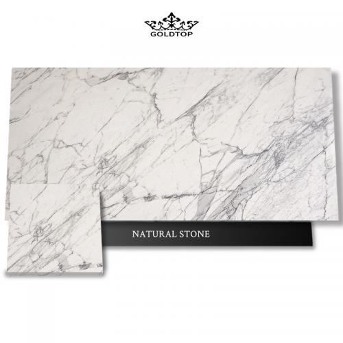 white marble tile