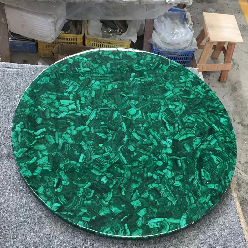 Malachite Green Semi-precious Stone