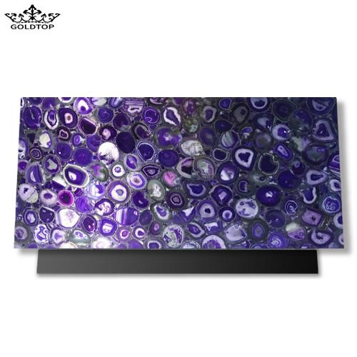 Agate Purple Semi-precious Marble