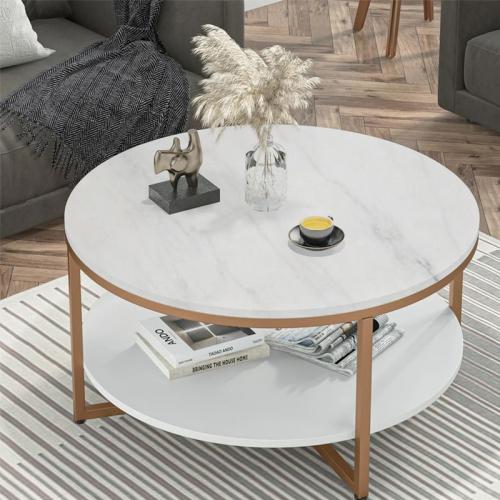 Guangxi White Marble Round Table
