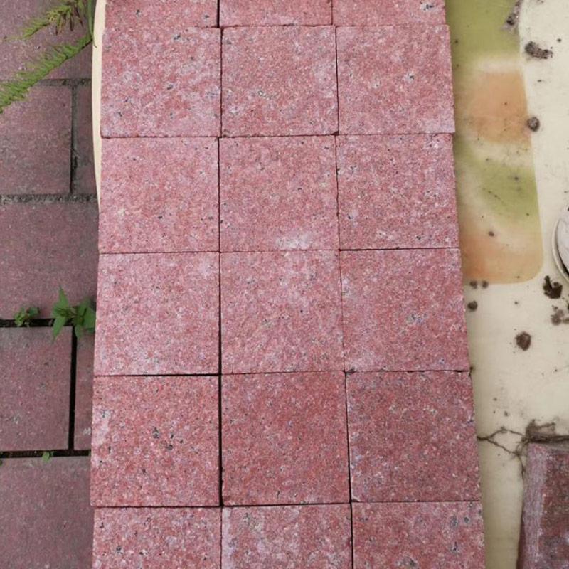 Imperial Red Granite Tile Floor
