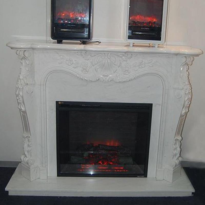 Marble Fireplace Surround Mantel Wall