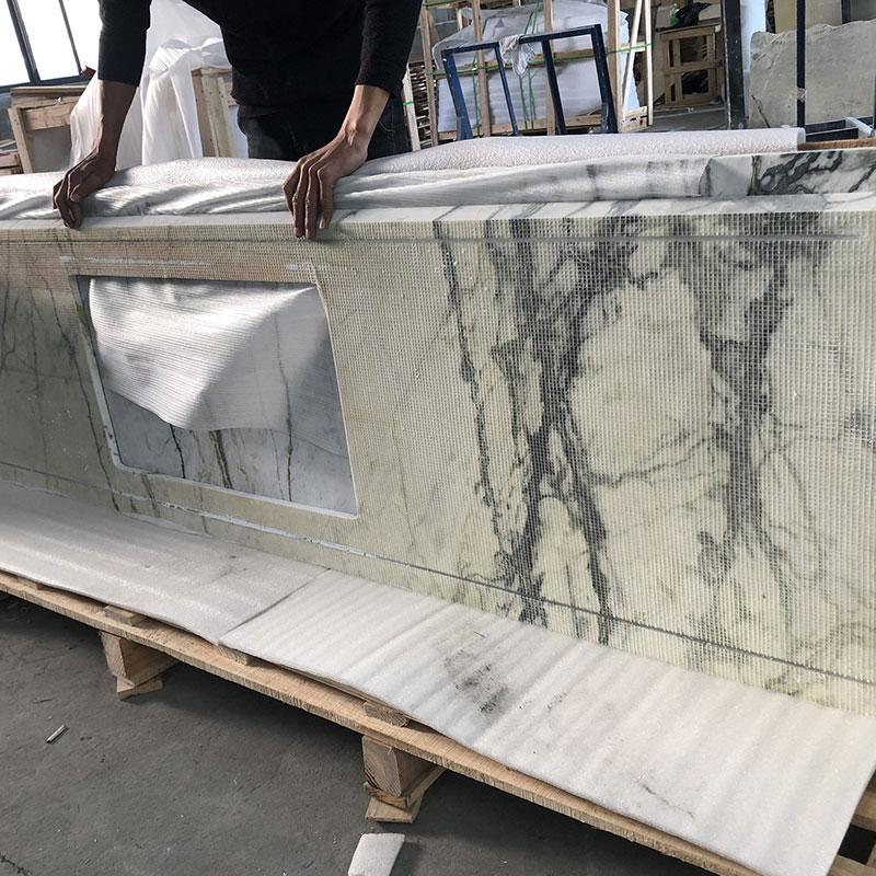 Clivia Marble with Green Texture