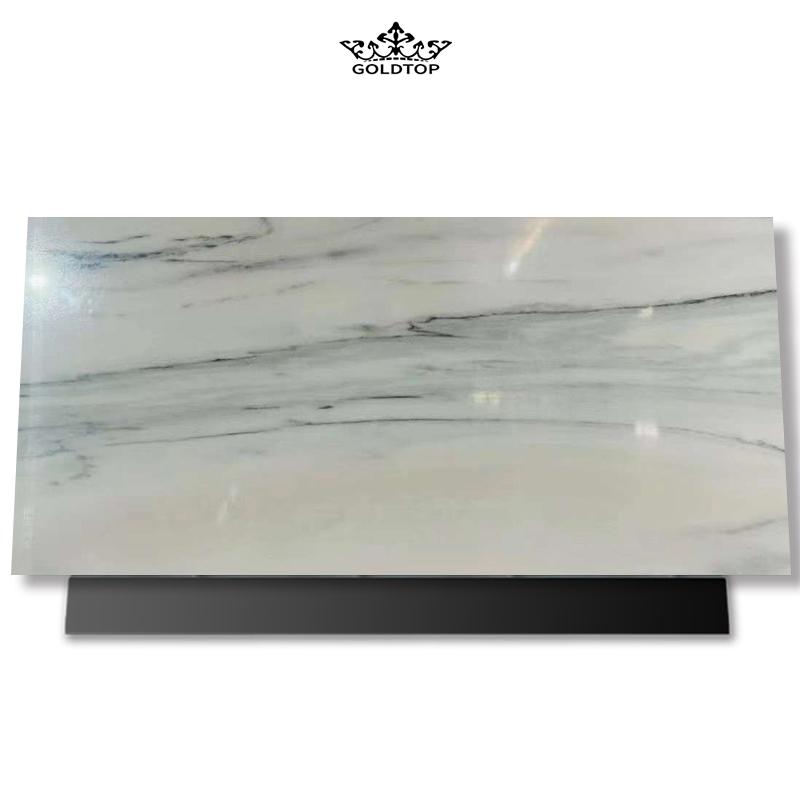Columbia White Marble With Green Veins