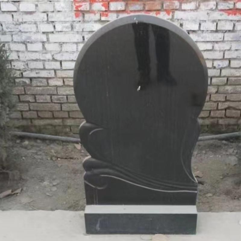 Shanxi Black Granite Headstones