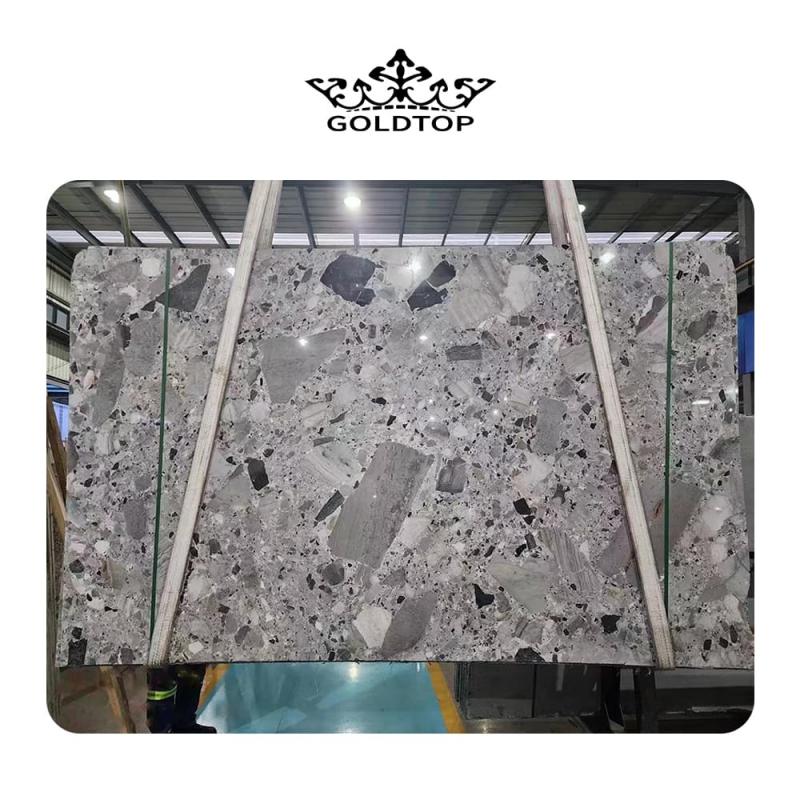 Pewter Fossil Grey Marble Wholesale