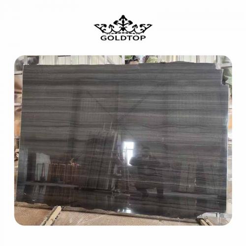 Ebony Black Woodridge marble slabs