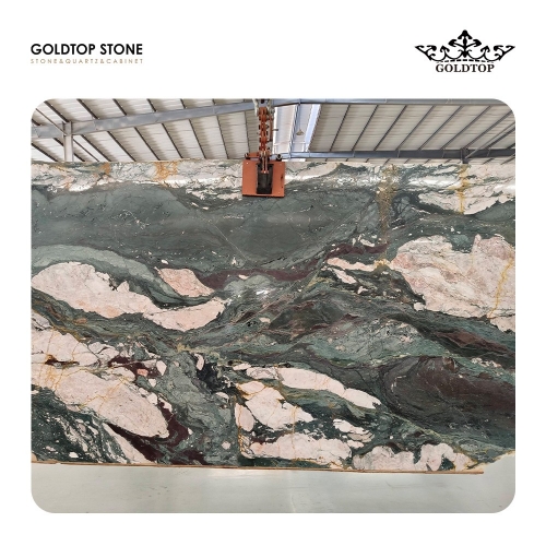 Cambodia Four Seasons Green Marble