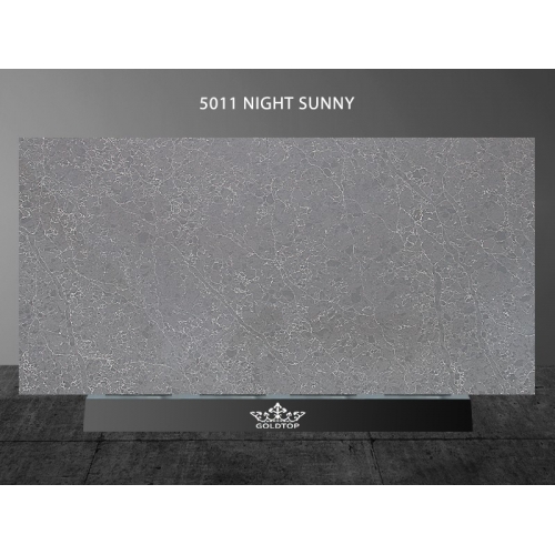 5011 Night Sunny Grey Calacatta Quartz