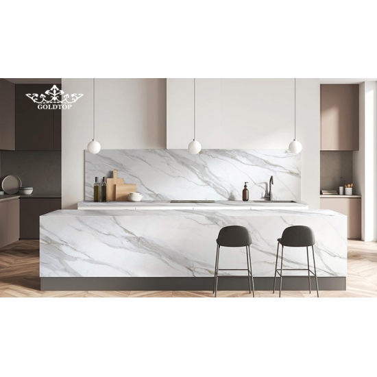 7012 Calacatta Castana PD Quartz