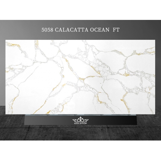5058 Calacatta Ocean Quartz