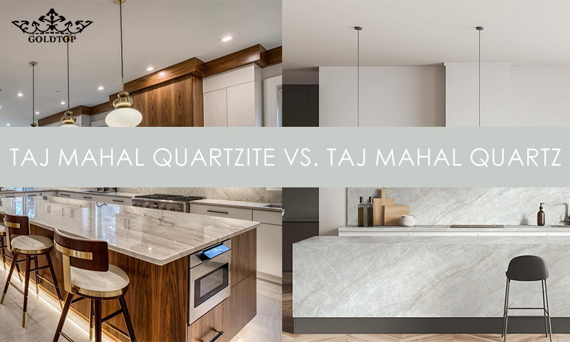 Quartzite Taj Mahal ou quartz Taj Mahal : principales différences, avantages et comment choisir